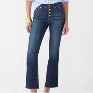 J. Crew Billie Demi Bootcut Crop Jean - 28